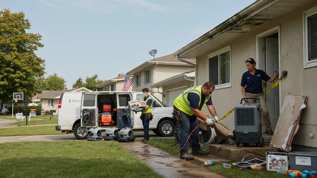 Water Damage Restoration in Mooreland, IN near me